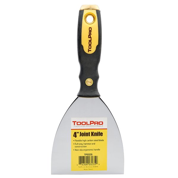 Toolpro 4 in ErgoGrip Hammer Head Joint Knife TP03235